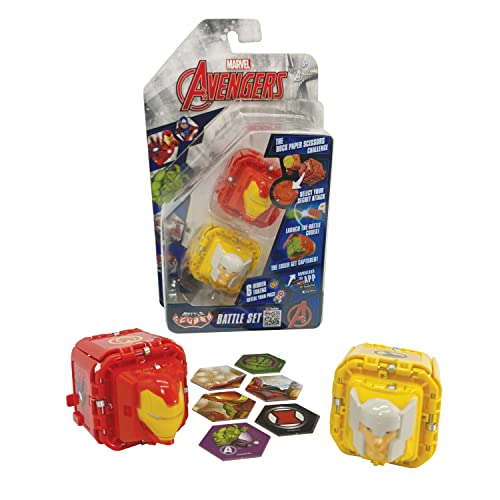 Battle Cubes 2er-Pack Avengers - Iron Man und Thor, Rock Paper, Scherenspiel Battle Cubes 2er-Pack Avengers - Iron Man und Thor, Rock Paper, Scherenspiel von Battle Cubes