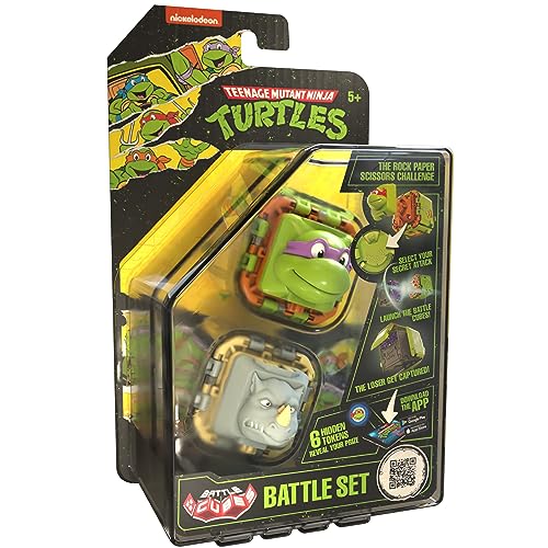 Battle Cubes Ninja Turtles Donatello Vs Rocksteady 2 Pack - Battle Fidget Set von Battle Cubes