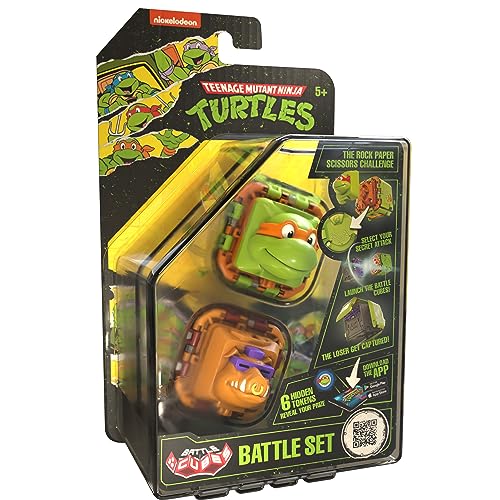 Battle Cubes Ninja Turtles Michelangelo Vs Bebop 2 Pack - Battle Fidget Set von Battle Cubes