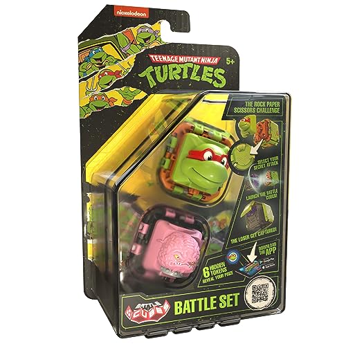 Battle Cubes Ninja Turtles Raphaelo Vs Krang 2 Pack - Battle Fidget Set von Battle Cubes