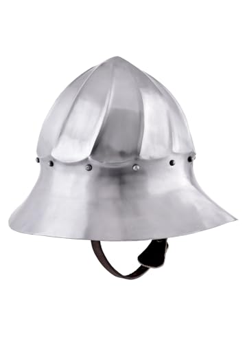 Battle Merchant Burgunder-Eisenhut, 15. Jh., 1,6 mm Stahl Battle Merchant Burgunder-Eisenhut, 15. Jh., 1,6 mm Stahl von Battle-Merchant
