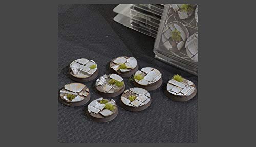 Gamers Grass Battle Ready Bases: Temple Bases Round 32mm (x8) GGB-TR32 von Gamers Grass