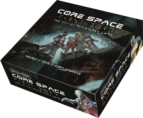 Core Space First Born - Sci-Fi Miniaturen Brettspiel Cyberpunk 28 mm Science Fiction Figuren für 40.000 Wargame - Tabletop Modulares 3D Gaming Terrain von Battle Systems