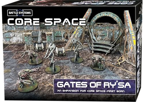 Battle Systems – Core Space First Born – Sci-Fi-Miniaturen-Brettspiel – Cyberpunk 28 mm Science-Fiction-Figuren für 40K Wargame – Tabletop Modulares 3D-Gaming-Terrain – Gates of Ry’sa von Battle Systems