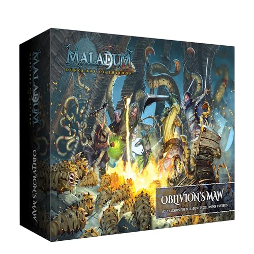 Maladum Oblivion's Maw Expansion - Fantasy Dungeon Crawler Game Immersive Terrain Solo, Co-op and Adversarial Play Maladum Oblivion's Maw Expansion - Fantasy Dungeon Crawler Game Immersive Terrain Solo, Co-op and Adversarial Play von Battle Systems