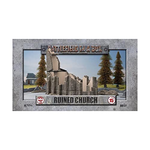 Battlefield in a Box - Ruined Church BB177 von Battlefield in a Box