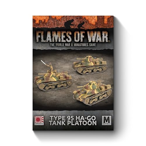 Battlefront Miniatures Flames of War Japanese Mid War Type 95 Ha-Go Tank Platoon Battlefront Miniatures Flames of War Japanese Mid War Type 95 Ha-Go Tank Platoon von Battlefront Miniatures