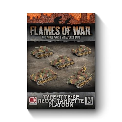 Battlefront Miniatures Flames of War Japanische Tankette Typ 97 Te-Ke Recon Platoon von Battlefront Miniatures