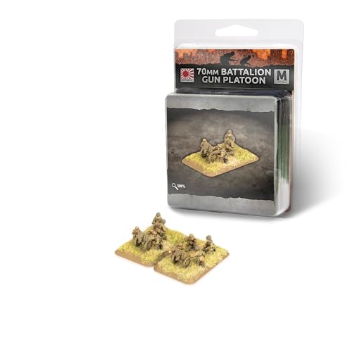 Battlefront Miniatures Flames of War Mid War Pacific Japanese 70 mm Field Artillery Section Battlefront Miniatures Flames of War Mid War Pacific Japanese 70 mm Field Artillery Section von Battlefront Miniatures