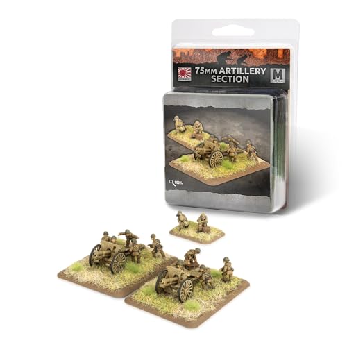 Battlefront Miniatures Flames of War Mid War Pacific Japanese 75mm Field Artillery Section Battlefront Miniatures Flames of War Mid War Pacific Japanese 75mm Field Artillery Section von Battlefront Miniatures