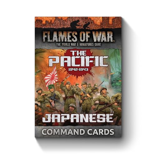 Battlefront Miniatures Flames of War Mid War Pacific Japanese Command Cards von Battlefront Miniatures
