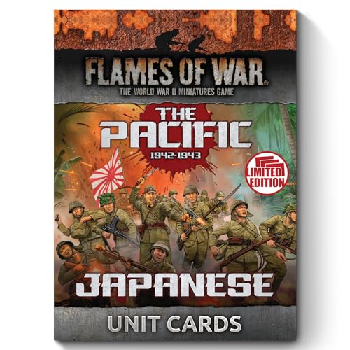Battlefront Miniatures Flames of War Mid War Pacific Japanese Unit Cards Battlefront Miniatures Flames of War Mid War Pacific Japanese Unit Cards von Battlefront Miniatures