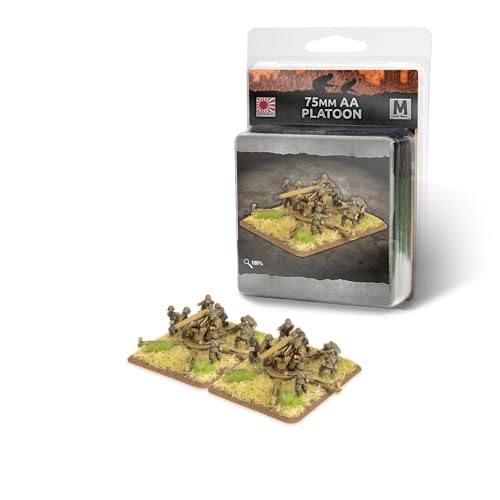 Battlefront Miniatures Flames of War Mid War: Japanese: 75mm Heavy Anti-Aircraft Platoon (x2) von Battlefront Miniatures
