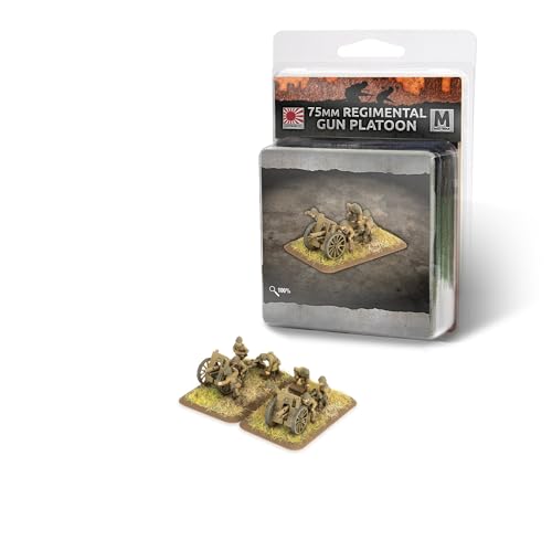 Battlefront Miniatures Flames of War Mid War: Japanisch: 75 mm Regimental Gun Platoon (x2) von Battlefront Miniatures