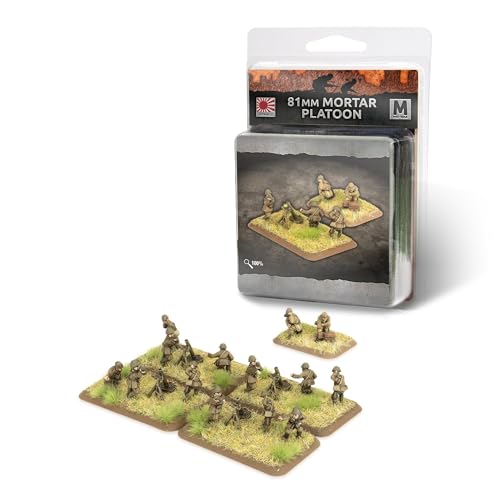 Battlefront Miniatures Flames of War Mid War: Japanisch: 81mm Mörser Platoon (x4) von Battlefront Miniatures