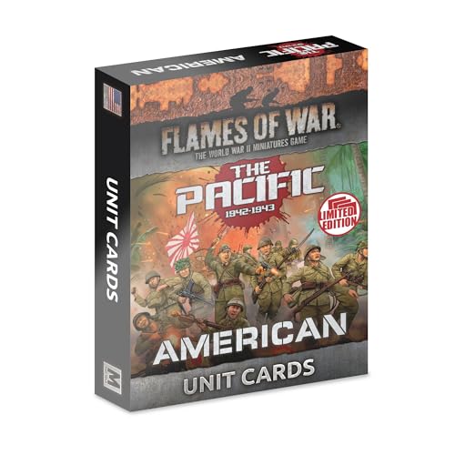 American MW Unit Card Pack (x50) - Limited Edition von Battlefront Miniatures
