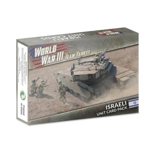 Battlefront Miniatures Israelische IDF-Einheitskarten von Battlefront Miniatures
