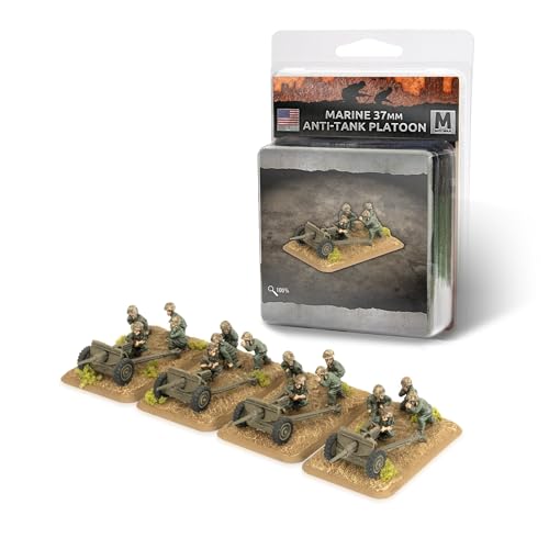 Battlefront Miniatures Marine 37 mm Panzerabwehr-Zug von Battlefront Miniatures