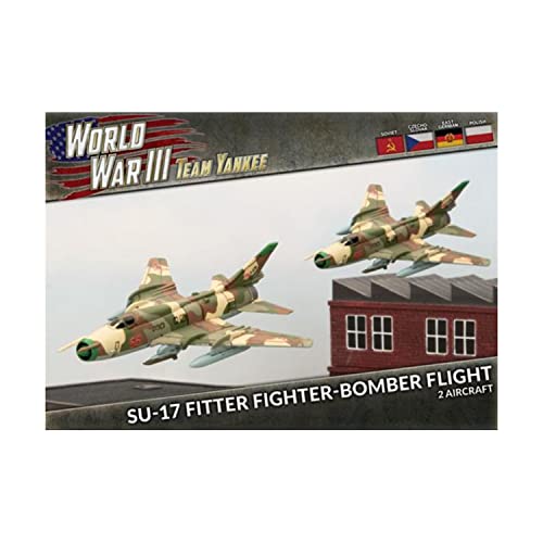 Battlefront Miniatures World War III: Team Yankee - Su-17 Fitter Fighter-Bomber Flight von Battlefront Miniatures