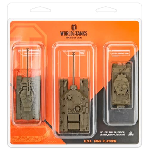 Battlefront Miniatures World of Tanks - USA Tank Platoon (Super Pershing, Sherman Jumbo, T95) von Battlefront Miniatures