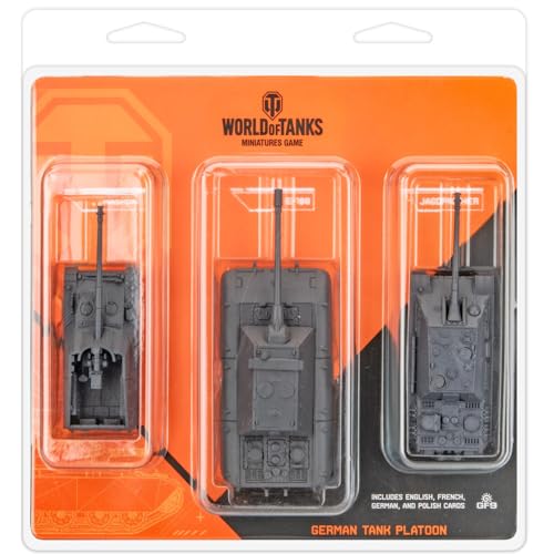 Battlefront Miniatures World of Tanks: Deutscher Panzerzug (Nashorn, Jagdpanther, E-100) von Battlefront Miniatures