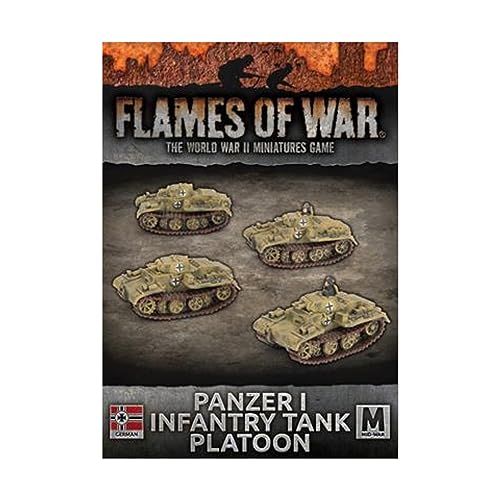 Panzer I Infantry Tank Platoon (x4 von Battlefront Miniatures
