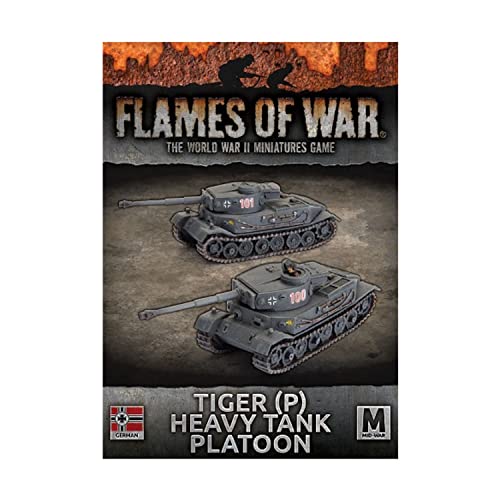 Tiger (P) Heavy Tank Platoon SW von Flames of War