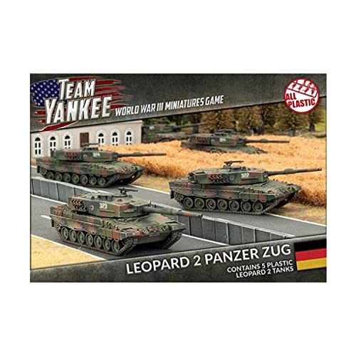 Leopard 2 Panzer Zug (Plastic) von Battlefront