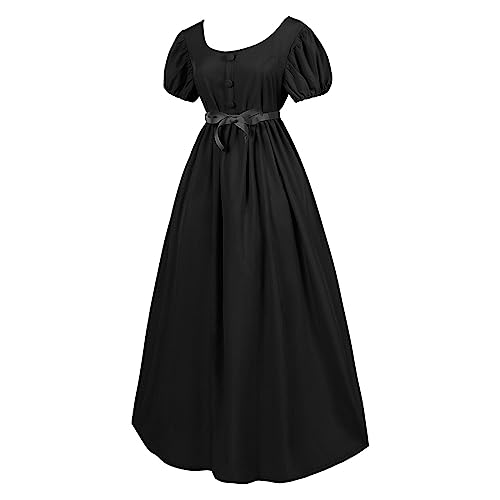 Battnot Mittelalter Kleidung Damen, Renaissance Kleid, Gothic Kleid,Renaissance Retro Gothic, Mittelalter Kostüm Damen Maxikleid Halloween Karneval Hexenkostüm viktorianisches Kleider Battnot Mittelalter Kleidung Damen, Renaissance Kleid, Gothic Kleid,Renaissance Retro Gothic, Mittelalter Kostüm Damen Maxikleid Halloween Karneval Hexenkostüm viktorianisches Kleider von Battnot