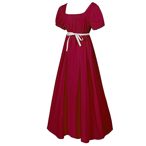 Battnot Mittelalter Kleidung Damen, Renaissance Kleid, Gothic Kleid,Renaissance Retro Gothic, Mittelalter Kostüm Damen Maxikleid Halloween Karneval Hexenkostüm viktorianisches Kleider Battnot Mittelalter Kleidung Damen, Renaissance Kleid, Gothic Kleid,Renaissance Retro Gothic, Mittelalter Kostüm Damen Maxikleid Halloween Karneval Hexenkostüm viktorianisches Kleider von Battnot