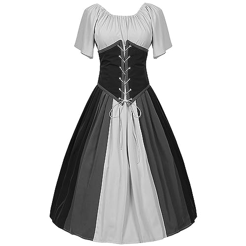 Battnot Mittelalter Kleidung Damen Renaissance Retro Partykleid Mittelalter Kostüme Damen Gothic Kleider Halloween Karneval Vintage Maxikleid Für Halloween Karneval Kostüm Sale Angebote Battnot Mittelalter Kleidung Damen Renaissance Retro Partykleid Mittelalter Kostüme Damen Gothic Kleider Halloween Karneval Vintage Maxikleid Für Halloween Karneval Kostüm Sale Angebote von Battnot