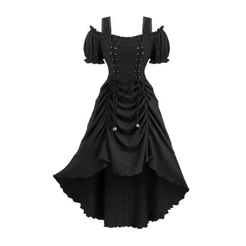 Battnot Mittelalter Kleidung Damen Renaissance Retro Partykleid Mittelaltera Kostüme Gothic Kleider Karneval Kostüm Vintage Maxikleid Für Halloween Kleid Hohe Taille Abendkleid Halloween Kostüm Battnot Mittelalter Kleidung Damen Renaissance Retro Partykleid Mittelaltera Kostüme Gothic Kleider Karneval Kostüm Vintage Maxikleid Für Halloween Kleid Hohe Taille Abendkleid Halloween Kostüm von Battnot