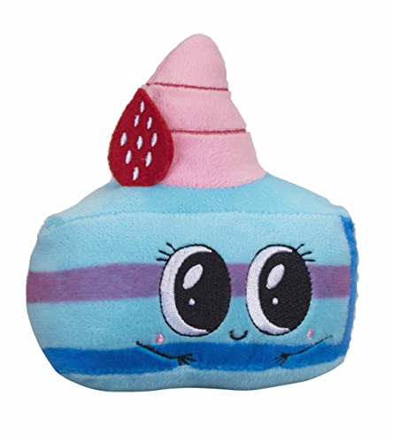 Bauer Spielwaren "Food & Co. - Kuchenstück: Kuscheltier aus softem Plüsch zum Kuscheln und Liebhaben, 16 cm, blau (12145) von Bauer Spielwaren