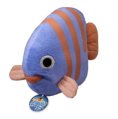 Bauer Spielwaren "Glow in The Dark - Fisch: Im Dunkeln leuchtendes Kuscheltier aus softem Plüsch zum Kuscheln und Liebhaben, 20 cm, blau-pink (12242) von Bauer Spielwaren