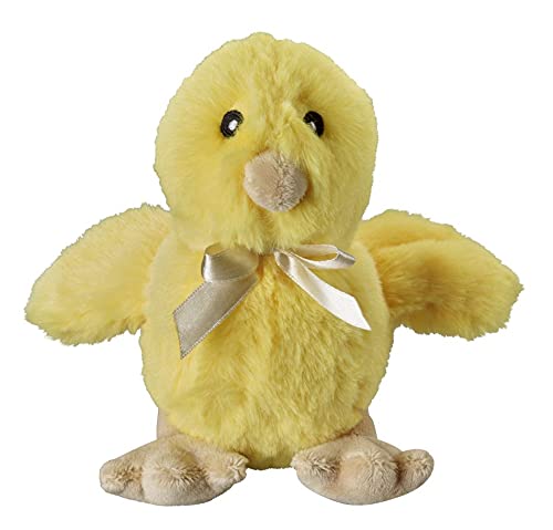Bauer Spielwaren I Like My Planet - Ente: Kuscheltier aus softem Plüsch, hergestellt aus recycelten PET-Flaschen, 100% recycelt, stehend, 15 cm, gelb (12944) von Bauer Spielwaren