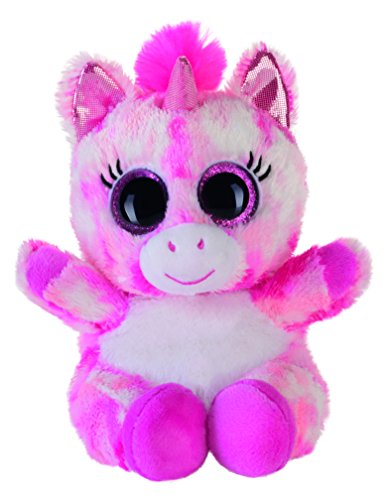 Bauer Spielwaren 14230 "Blickfänger Glitter Lashy Einhorn Plüschtier, pink, 15 cm Bauer Spielwaren 14230 "Blickfänger Glitter Lashy Einhorn Plüschtier, pink, 15 cm von Bauer Spielwaren