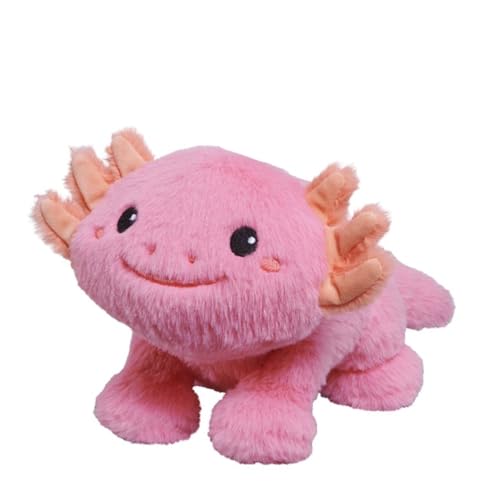 Bauer Spielwaren - Axolotl: Kuscheltier aus softem Plüsch zum Kuscheln, Spielen, Verschenken, 28 cm, pink (12093) von Bauer Spielwaren