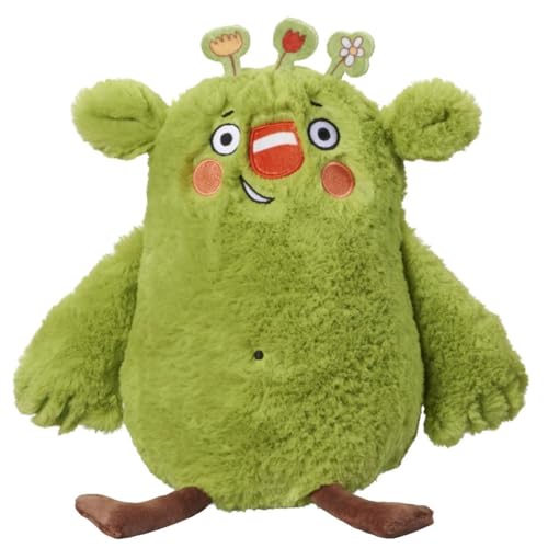Bauer Spielwaren - Das kleine WIR: Kuscheltier aus der Kinderbuchreihe mit kuscheligem, grünen Fell, 20 cm, grün (12266) von Bauer Spielwaren