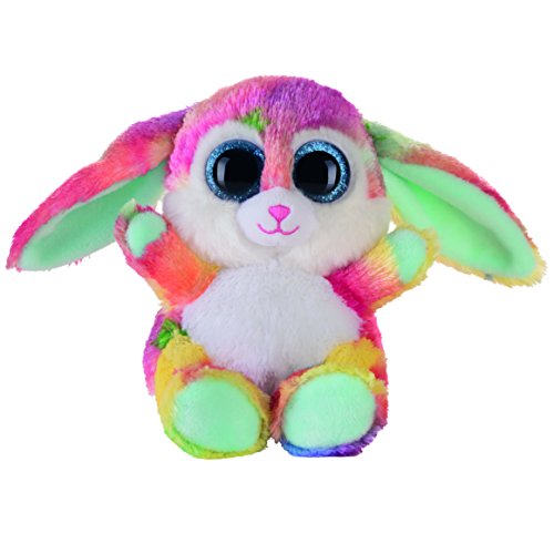 Bauer Spielwaren Heinrich Bauer_14235 Spielwaren Blickfänger Glitter Hase: Flauschiges Kuscheltier mit Glitzer-Augen, ideal auch als Smartphone-Halter, 15 cm, türkis-bunt -14235 Bauer Spielwaren Heinrich Bauer_14235 Spielwaren Blickfänger Glitter Hase: Flauschiges Kuscheltier mit Glitzer-Augen, ideal auch als Smartphone-Halter, 15 cm, türkis-bunt -14235 von Bauer Spielwaren