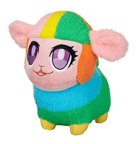 Bauer Spielwaren "Kawaii - Schaf: Kuscheltier aus softem Plüsch zum Kuscheln und Liebhaben, 21 cm, grün-bunt (12110) von Bauer Spielwaren
