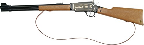 J.G. Schrödel 6119107 - Kansas Kid 100-Schuss auf Tester Gewehr, 73 cm von Bauer Spielwaren