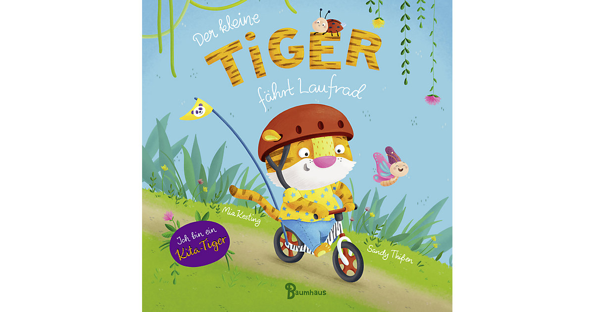 Buch - Der kleine Tiger fährt Laufrad von Baumhaus Medien