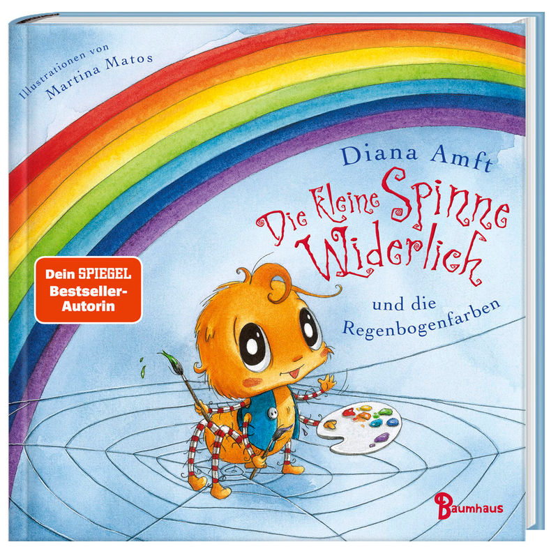 Die kleine Spinne Widerlich und die Regenbogenfarben (Pappbilderbuch) von Baumhaus Medien