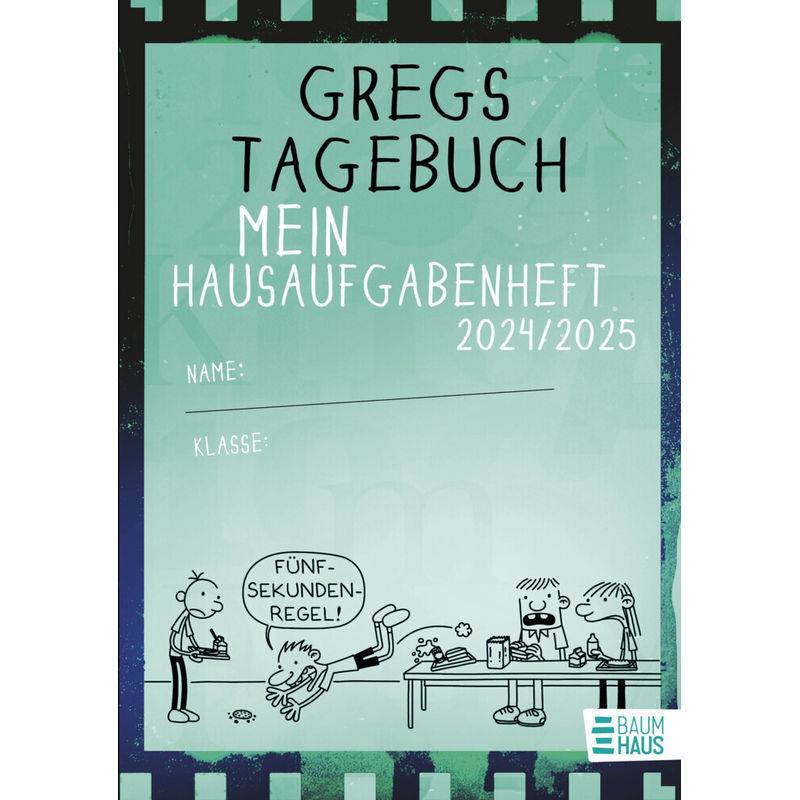 Gregs Tagebuch - Mein Hausaufgabenheft 2024/2025 von Baumhaus Medien
