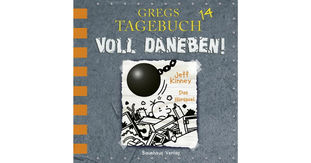 CD Gregs Tagebuch 14 - Voll daneben! Hörbuch CD Gregs Tagebuch 14 - Voll daneben! Hörbuch von Baumhaus Verlag