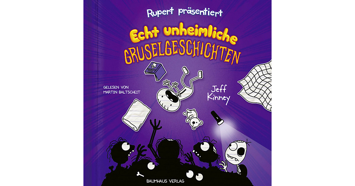 CD Rupert präsentiert Echt unheimliche Gruselgeschichten, Folge 3 Hörbuch CD Rupert präsentiert Echt unheimliche Gruselgeschichten, Folge 3 Hörbuch von Baumhaus Verlag
