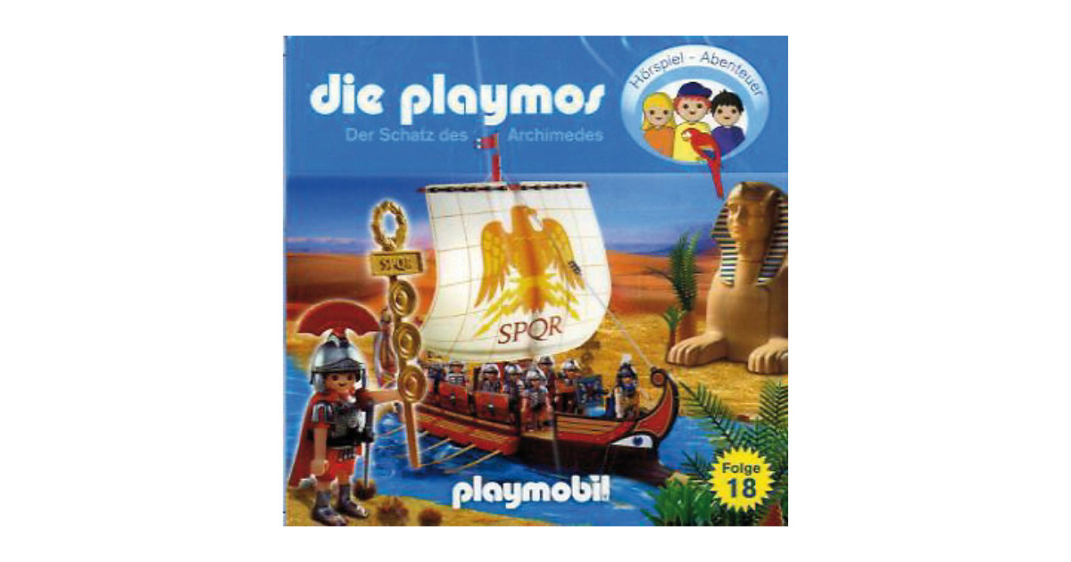 Die Playmos: Der Schatz des Archimedes, 1 Audio-CD Hörbuch Die Playmos: Der Schatz des Archimedes, 1 Audio-CD Hörbuch von Baumhaus Verlag
