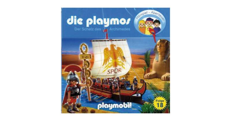 Die Playmos: Der Schatz des Archimedes, 1 Audio-CD  Hörbuch von Baumhaus Verlag