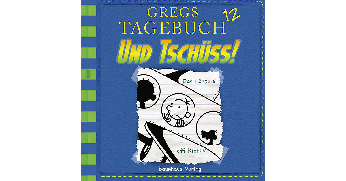 Gregs Tagebuch 12: Und tschüss!, Audio-CD Hörbuch Gregs Tagebuch 12: Und tschüss!, Audio-CD Hörbuch von Baumhaus Verlag