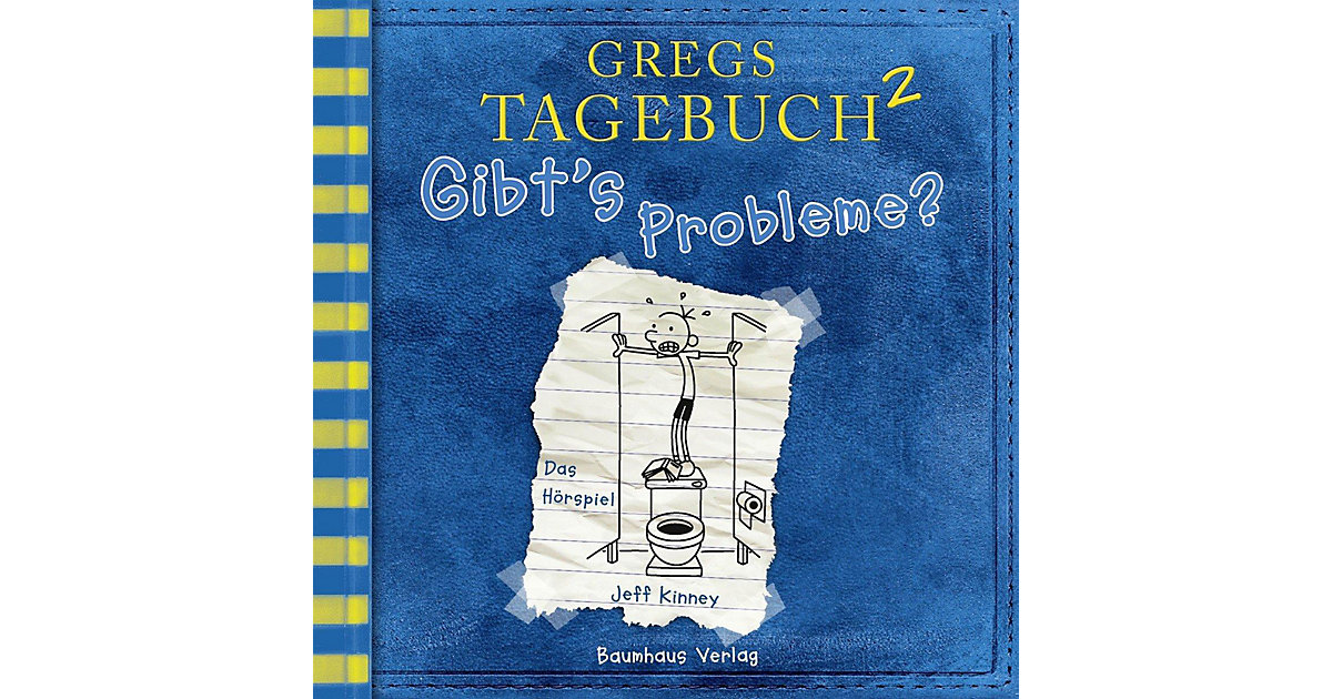 Gregs Tagebuch 2: Gibt's Probleme?, Audio-CD Hörbuch Gregs Tagebuch 2: Gibt's Probleme?, Audio-CD Hörbuch von Baumhaus Verlag